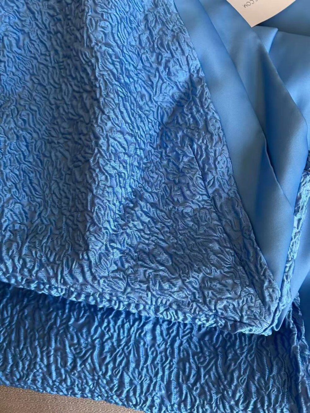 NWT Sau Lee Joslin Maxi Dress Gown US8 Azure Blue Classic Party Wedding - Picture 6 of 7
